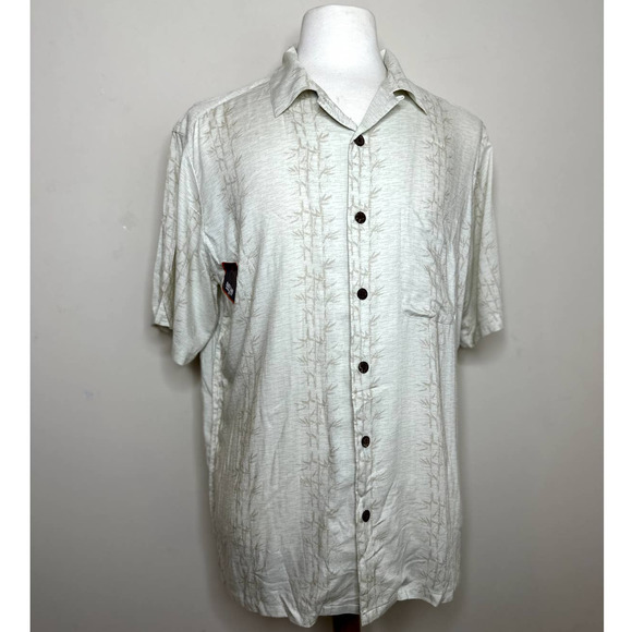 MEN'S BUTTON UP SHIRT SHORT SLEEVE NEW - Picture 4 of 11